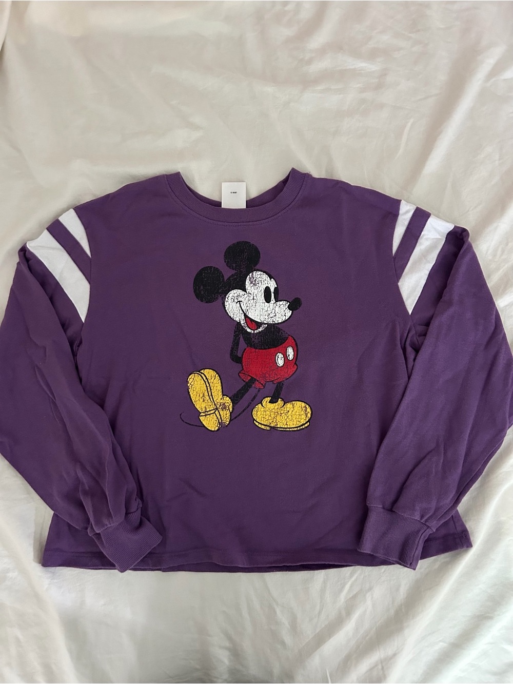 Disney Purple Mickey Mouse L/